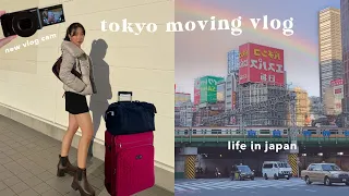 Japan Moving Vlog | moving to tokyo, packing & new vlog cam!