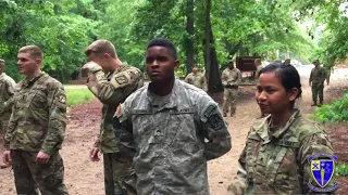 ROTC CADETS, CHALLANGES OBSTACLE COURSE