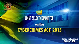 Joint Select Committee on The Cybercrimes Act, 2015 - November 24, 2022