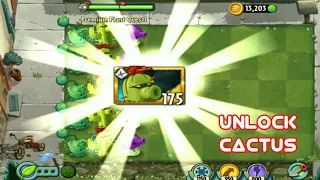 Plants vs Zombies 2 How to Unlock Plants Cactus Without Collect Seed Packets and Diamond