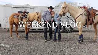 Weekend Vlog | Week in Las Vegas for the NFR, Cowboy Christmas, and Team Roping