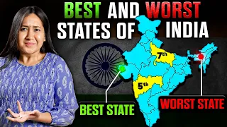 Which is India`s BEST and WORST State? | INDIA`s states ranked from best to worst.