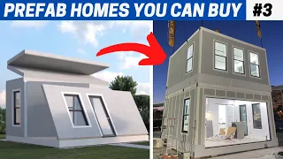 7 Great PREFAB HOMES #3 (some affordable)