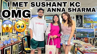 SUSHANT KC & ANNA SHARMA MET AT POKHARA SHOOT😱🥹MET CELEBRITIES @SushantKC #sushantkc #love