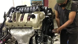 porsche cayenne engine rebuild part 2 tutorial vedio