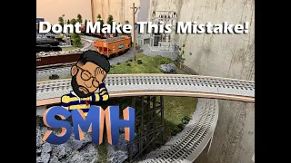 Mistakes to avoid when building your model train layout.