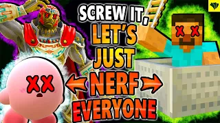 Nerfing EVERY Smash Ultimate Character