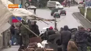 Shooting in Sloviansk