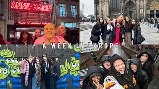 a week in europe seeing anne marie
