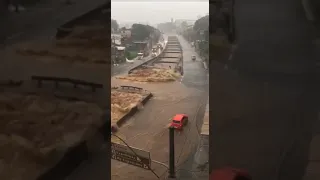 Temporal em Belo Horizonte alaga avenida Tereza Cristina em poucos minutos