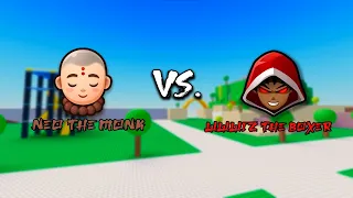 Neo the Monk VS. wwwiz the Boxer (Project Smash Ranked)