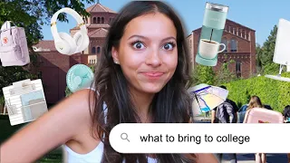 COLLEGE + DORM ROOM ESSENTIALS 2021! *college necessities + what to bring to college*