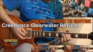 #8 Creedence Clearwater Revival - I heard it through the grapevine Solo 1. How to play.