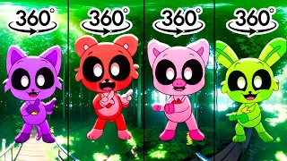 Smiling Critters POKEDANCE in 360 VR Finding Challenge  Poppy playtime