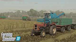 Wielkie ŻNIWA Jęczmienia 😍 Żniwa Jęczmienia 2/2 🌾 FS22