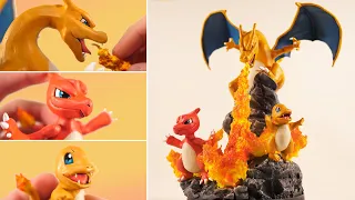 I made the Charizard Evolution into an amazing Sculpture