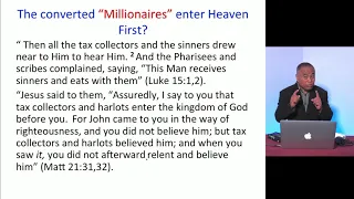 Role of the Rich & Wealthy in the Advancement of God's Kingdom - 2 - Pastor Rico Taga Javien, PhD