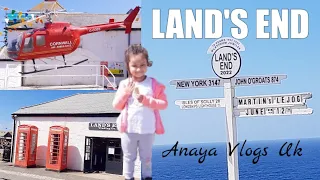 Visiting Land's End in Cornwall England 2022 || Cornwall Attractions || Anaya Vlogs Uk ||