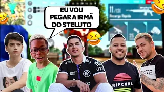 SÓ DISCÓRDIA E RESENHA COM ESSE SQUAD!!BOCA DE 09, FX HUDSON, RACHA, MAGNU E STELUTO - RANK APOSTADO