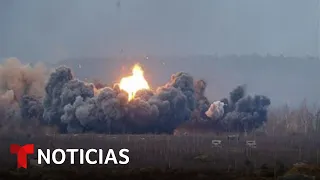 Moscú muestra ante Ucrania su poderío militar nuclear | Noticias Telemundo