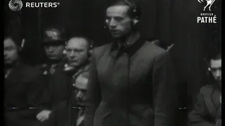 Nuremberg trial of Nazi doctors (1946)