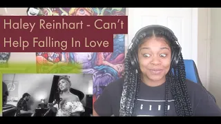 Haley Reinhart - Can’t Help Falling In Love ft. Casey Abrams REACTION!!