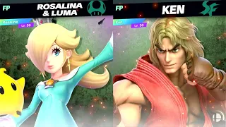 Super Smash Bros Ultimate Amiibo Fights  – Rosalina vs the World #74 Rosalina vs Ken