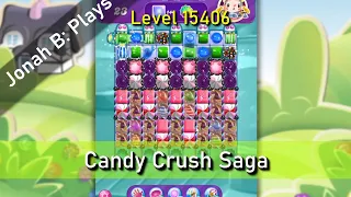 Candy Crush Saga Level 15406