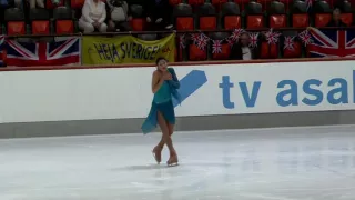 Anny Carrier- Silver Ladies II Artistic Free Skating - 2016 Oberstdorf