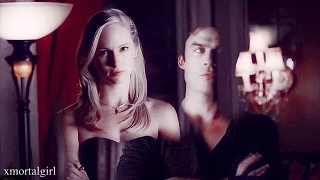 Damon and Caroline | testing, testing [HUMOR-ish]