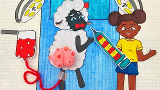 [💸Paperdiy💸] AMANDA The Adventurer 🐑 Amanda teases Wooly | Paper Stories