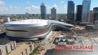 Rogers Place Construction Time-Lapse