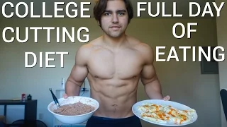 The ULTIMATE College Cutting Diet | Full Day Of Eating