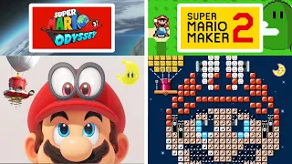 Super Mario Odyssey FULL GAME Super World Recreated in Super Mario Maker 2