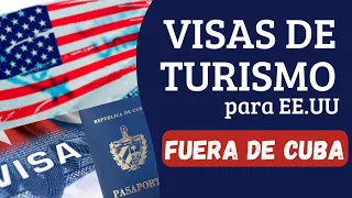 🔴 VISA B2 a USA fuera de Cuba: Cómo y dónde lograrlo (B2). #usa #visa #cuba
