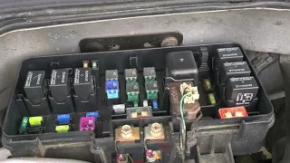 2000 Honda Accord Starter Relay Location, Starter Fuses & Ignition Wiring