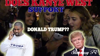 DOES KANYE SUPPORT TRUMP?!?!? || SAINT PABLO TOUR 2016 ||