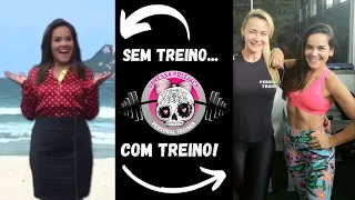 Isabele Benito SBT Rio - Transformação Fitness