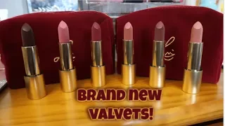 NEW Lisa Eldridge Velvet Nude collection - Lip Swatches and First Impression - Medium olive skin