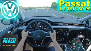 2023 Volkswagen Passat Variant 1.5 TSI 150 PS TOP SPEED AUTOBAHN DRIVE POV