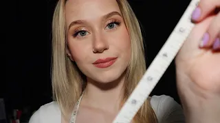 ASMR Measuring & Mapping Your Face (Personal Attention)