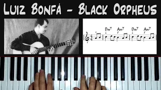 *Manhã de Carnaval / Black Orpheus* (Luiz Bonfá) - piano arrangement from lead sheet