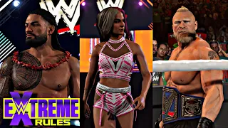 VPW EPISODE 179 | EXTREME RULES PPV PART 1/2 [WWE 2K23]