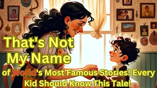 🌟🗣️ Learn English with "That's Not My Name"! | Cartoon Animation for Kids | American Accent 🇺🇸✨