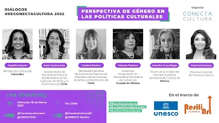 “Perspectiva de género en las políticas culturales”