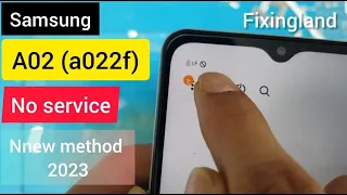 No service solution / Samsung A02(A022f) no signal / no network / no service solution 2023