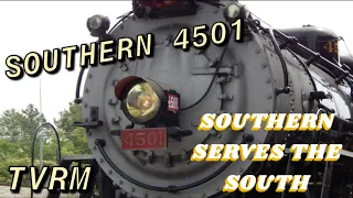 SOUTHERN 4501 at the Tennessee Valley Railroad Museum