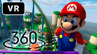 ▶VR 360° SUPER MARIO #4 ROLLER COASTER 360🔥│EXTREME ROLLER COASTER│360 VIDEO #video #applevision