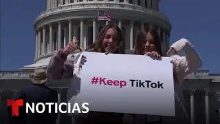 La ley sobre TikTok se mete con dos derechos constitucionales "muy serios" | Noticias Telemundo