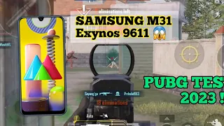Samsung M31 PUBG TEST 2023!!!